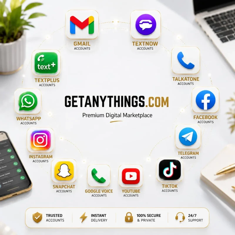 GetAnyThings premium digital marketplace banner